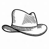 Hat Sketch Cowboy Coloring Pages Kidsplaycolor Kids Hats Drawing Color sketch template