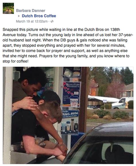 these teen café workers prayed with a woman who just lost her husband and it ll give you all the