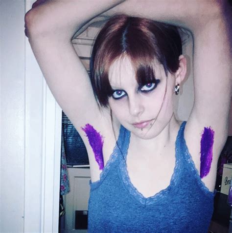 women dye their armpit hair in the latest awkward trend on instagram