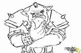 Ogre Draw Coloring Drawingnow Print sketch template