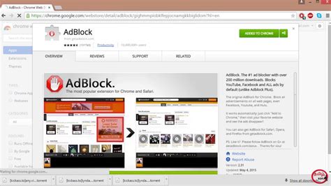 adblock chrome web store youtube