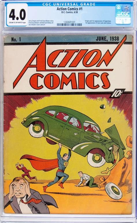 Vintage Superman Batman Comic Lot Auction Grabs 6 5