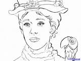 Poppins Mary Coloring Disney Printable Colour Choose Colouring Sheets sketch template