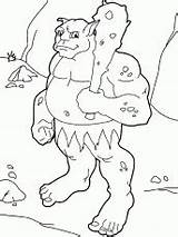 Ogre Troll Disegno Orco Colorear Ogro Habitas Naturel Trolls Desenho Orchi Ausmalbild Mostri Monstern Mythologie Colouring Ordnung Anderen Benutzen Webbrowser sketch template