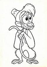 Disney Coloring Pages Characters Walt Abu Character Sheets Printable Book Choose Board Cartoon Drawings sketch template