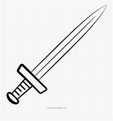 Sword Espada Swords Pinclipart Kindpng sketch template