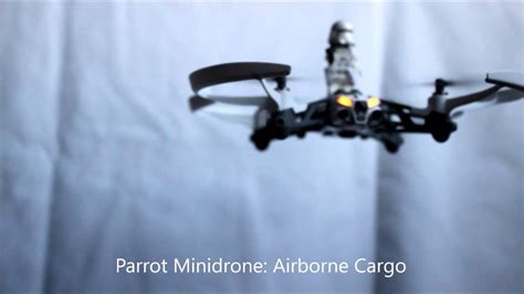 playing  parrot cargo airborne minidrone mars youtube