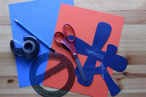 indoor paper boomerang   kids creative kids projects