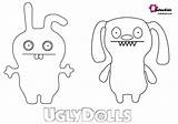 Ugly Bubakids sketch template