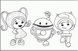 Coloring Umizoomi Team Pages Printable Clipart Comments Library sketch template