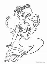 Ariel Ausmalbilder Cool2bkids Ausdrucken Drucken Kostenlos Meerjungfrau Prinzessinnen Prinzessin Malvorlagen sketch template