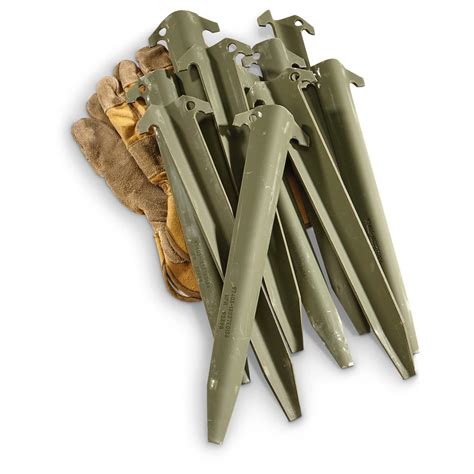 military issue tent stakes   pack  tents accessories  sportsmans guide