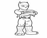 Panther Coloring Pages Squad Hero Super Printable Print sketch template