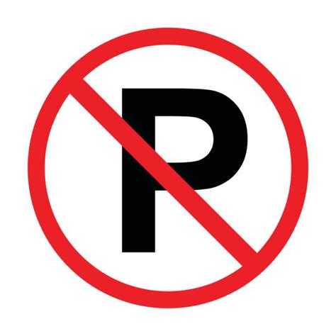 Royalty Free No Parking Sign Clip Art Vector Images And Illustrations