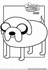 Coloring Pages Adventure Time Kids Cartoon Dog Character Jake Sheets Sheet Color Characters Printable Found sketch template