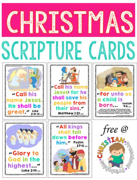 christmas bible verse cards  crafty classroom