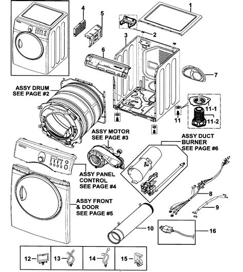 samsung dryer parts diagram heat exchanger spare parts