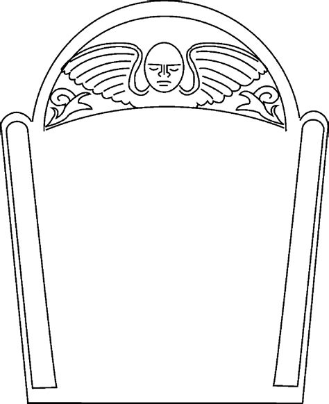 tombstone templates bmps clipart  clipart