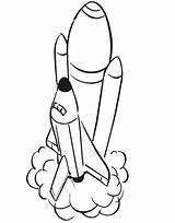 Shuttle Endeavour sketch template