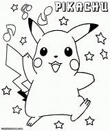 Pikachu Everfreecoloring Pichu Bubakids Dibujos sketch template