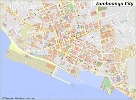 zamboanga city town map