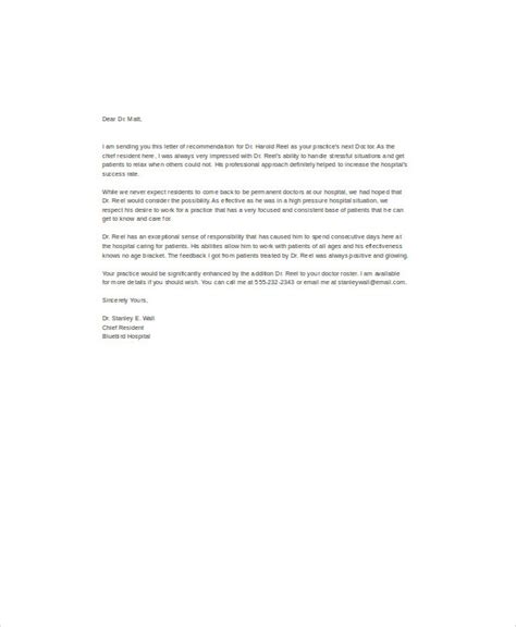 sample recommendation letter  colleague  ms word