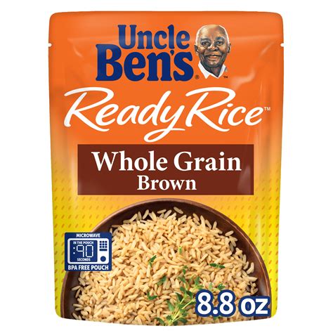 uncle bens ready rice  grain brown oz walmartcom