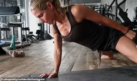 Chris Hemsworth Shares Elsa Pataky S Intense Workout For Her New