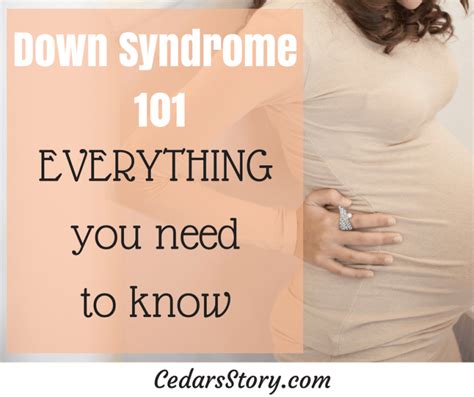 Down Syndrome 101 Everything You Need To Know – Artofit