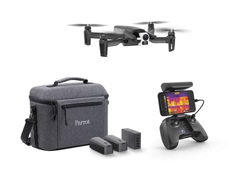parrot launches   anafi thermal imaging enabled drone