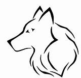 Wolf Drawing Drawings Head Cool Easy Tribal Tattoo Draw Face Sketch Designs sketch template