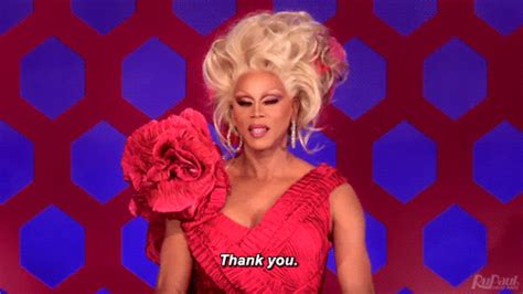 drag race thank you find and share on giphy