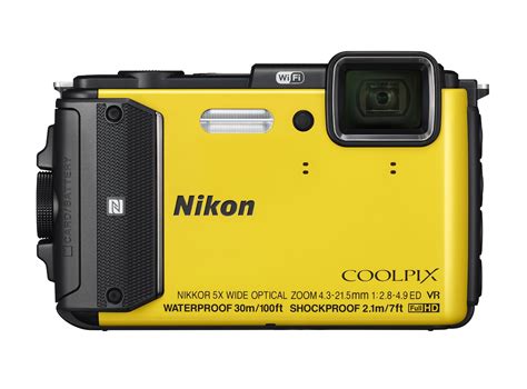 nikon coolpix aw waterproof camera wifinfc iphoneness