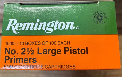 remington    large pistol primers newavon arms