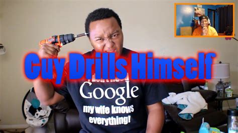 Reacting To Guy Drilling His Head Youtube