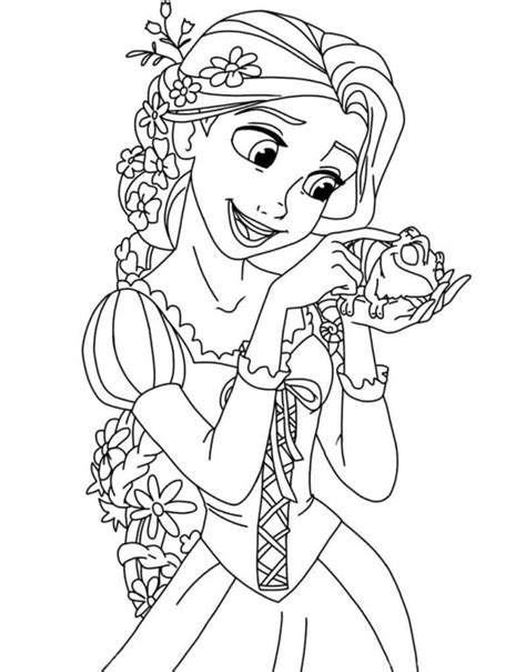 rapunzel coloring pages  pictures  printable disney coloring