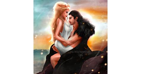 Jon Snow And Daenerys Fan Art Popsugar Love And Sex Photo 5