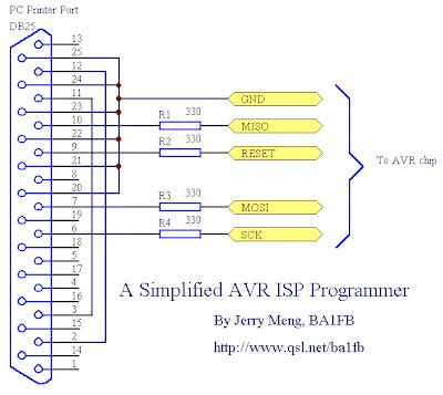 avr isp simple programmer electronics forums