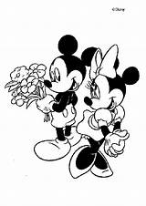 Mickey Apaixonados Mouse Hellokids Minie sketch template