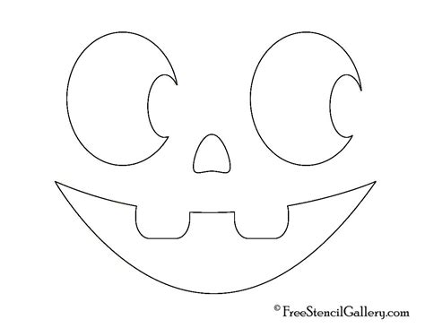 jack  lantern face   stencil gallery halloween food crafts