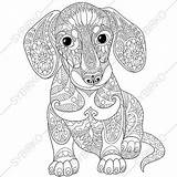 Coloring Pages Dog Hard Getcolorings Printable sketch template