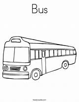 Bus Coloring Bas Pages Transportation Decker Print Autobus Double Noodle School City Outline Twistynoodle Tracing Built California Usa Twisty Favorites sketch template