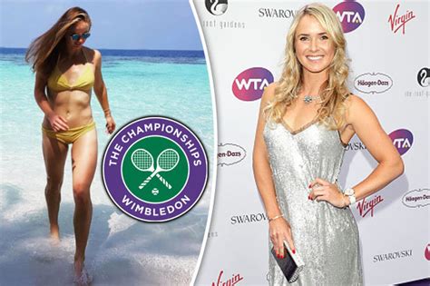 Wimbledon 2017 Elina Svitolina Flashes The Flesh Ahead Of