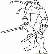 Coloring Leo Ninja Turtles Pages Mutant Teenage Coloringpages101 Printable Kids Pdf sketch template