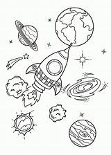 Coloring Pages Space Galaxy Printable Kids Adult Bestcoloringpagesforkids Rocket Sheets sketch template