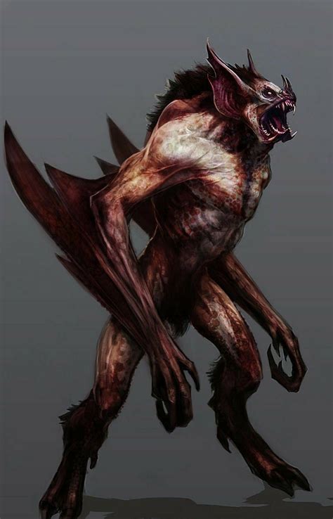 vampire true form fantasy monster creatures beast creature