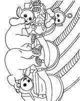 Teletubbies Coloring Pages Printable Kids Colouring Color Bestcoloringpagesforkids Printables Dipsy Choose Board sketch template