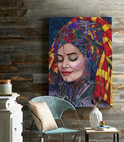Tableaux Décoratifs Tableau Décoratif Berber Woman Portrait