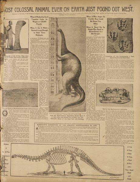 york journal dinosaur article newspaper articleclipping