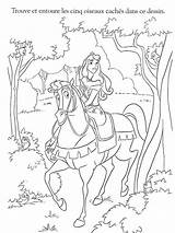 Paard Rapunzel Downloaden Horse sketch template
